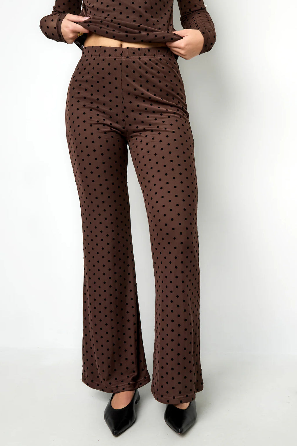 De Polkadot Set Broek