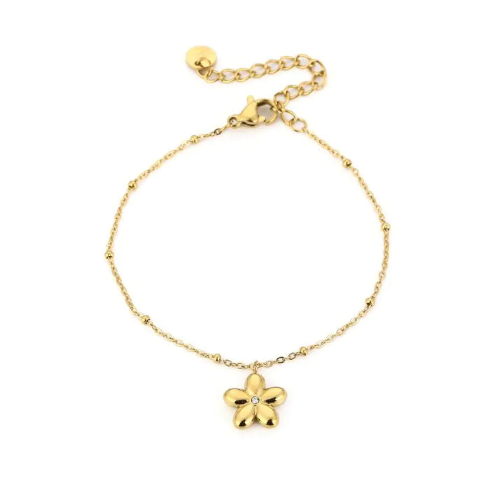 Bloem armbandje