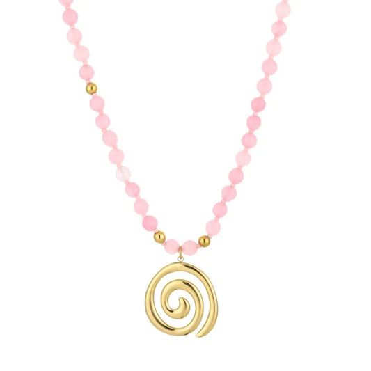 Kralen ketting met lucky sea charm
