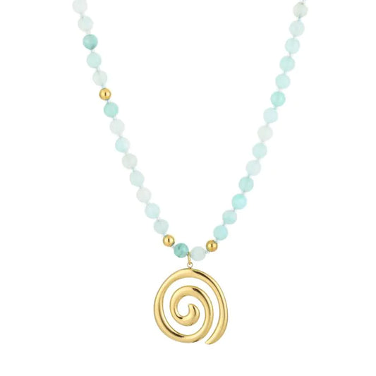 Kralen ketting met lucky sea charm