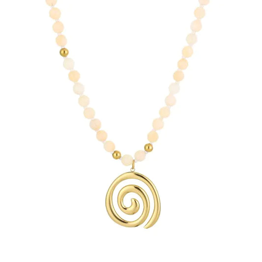 Kralen ketting met lucky sea charm
