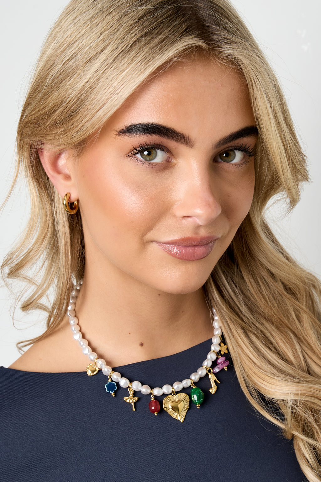 Imitatieparel kralen kettingen hart casual dagelijks romantisch serie dames sieraden