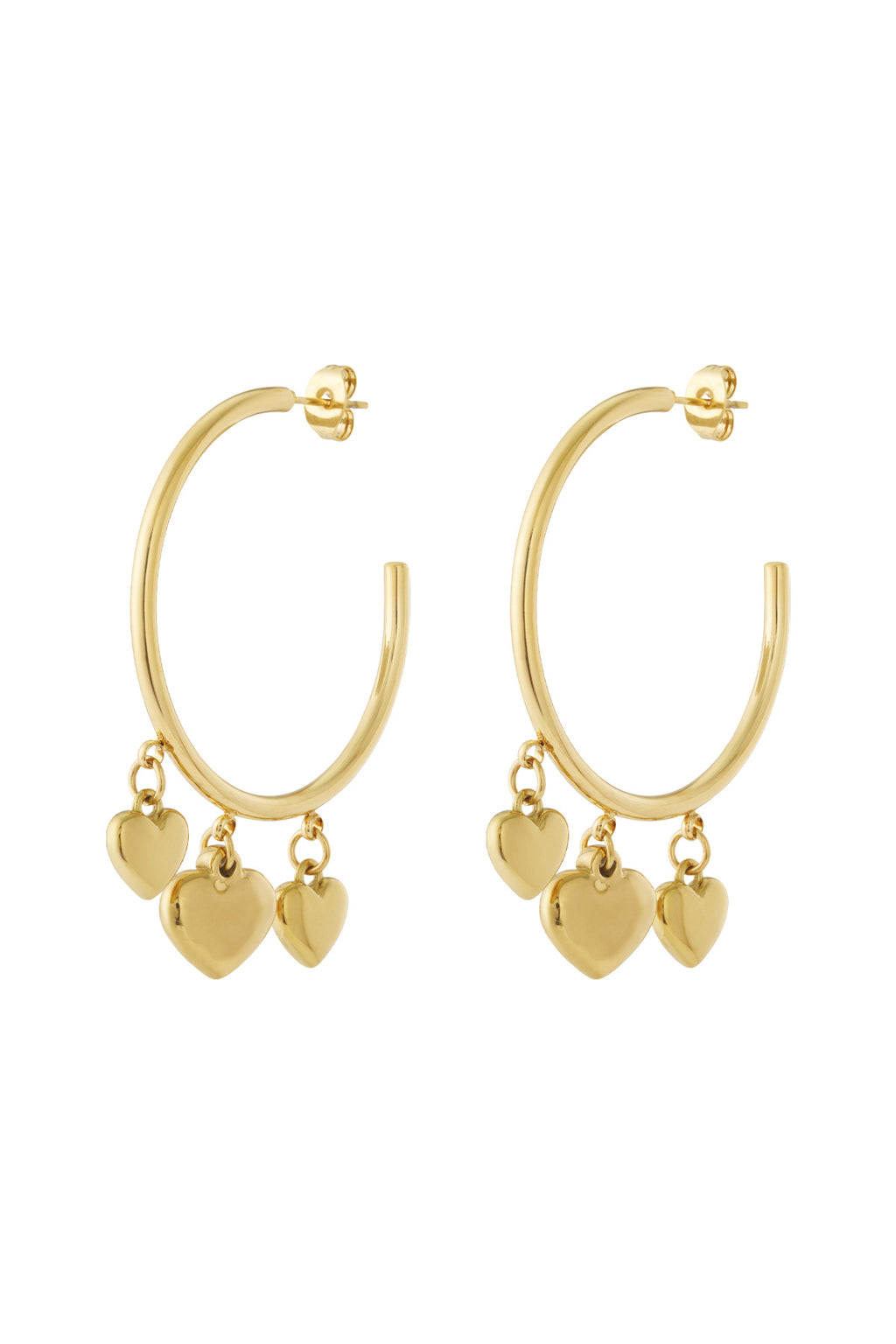 Hoepelvormige oorbellen