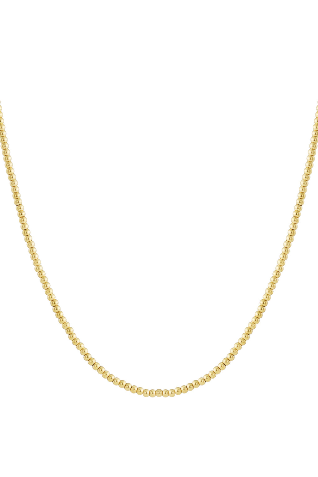 Ketting van massieve kralen - 5 mm